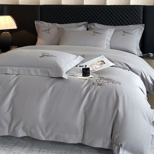 Juego de Cama Lujo Ligero Otoño Invierno 4 Piezas Acolchado Suave - Image 8