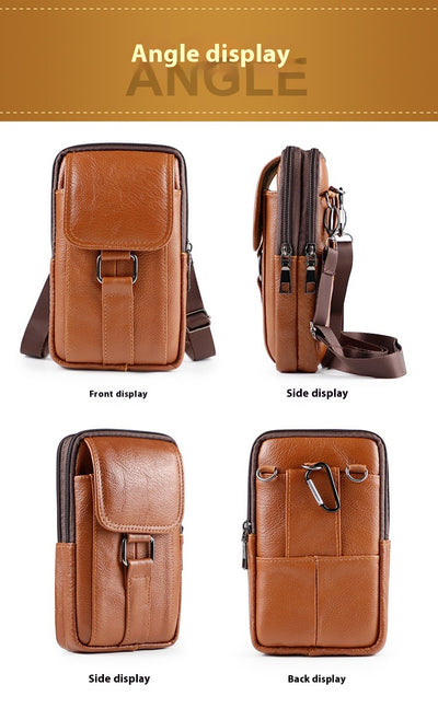 Bolsa de Trabajo Multifuncional con Cinturón y Bandolera para Hombre - Image 13