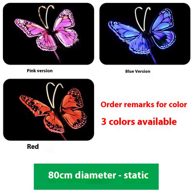 Luces Decorativas LED Mariposas para Jardín y Espacios Públicos - Image 10