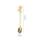Colher Girassol Dourado