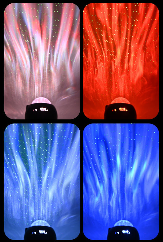 Lámpara Proyector de Auroras Boreales con Cielo Estrellado - Image 26