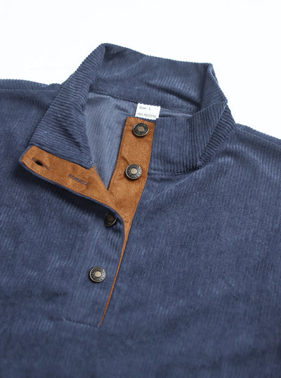Sudadera y Pantalón de Pana con Cuello Alto y Acceso Controlado - Image 10