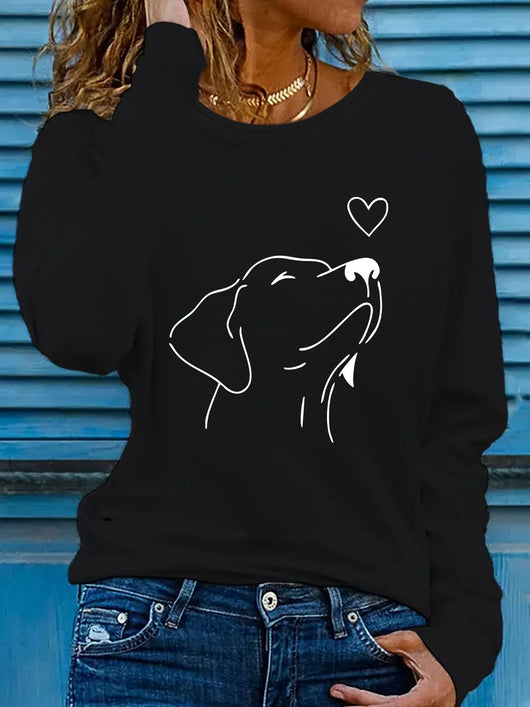 Camisetas Estampadas de Manga Larga para Otoño e Invierno - Image 10