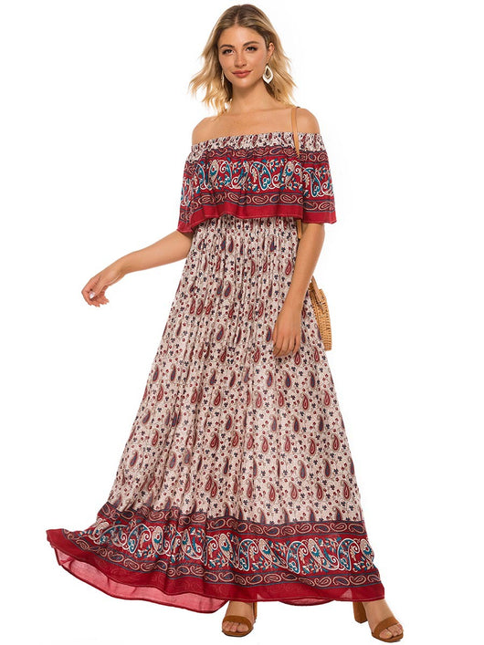 Vestido de Viaje Asimétrico de Manga Corta - Image 14