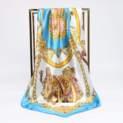 Pañuelo de Seda Versátil con Bolsa - Accesorio Multiuso Elegante - Image 10
