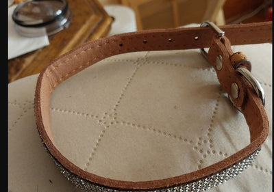 Collar para Mascotas con Brillantes de Microfibra Resistente - Image 9