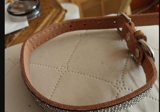 Collar para Mascotas con Brillantes de Microfibra Resistente - Image 9