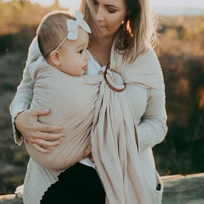 Faja Ergonómica Portabebés Multifuncional Ligera para Recién Nacidos - Image 10