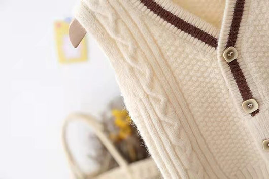 Chaleco Suéter Infantil para Primavera y Otoño - Image 3