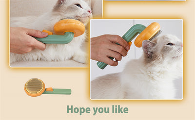 Peine Deslanador Automático para Perros, Gatos y Mascotas - Cepillo de Aseo Profesional - Image 11