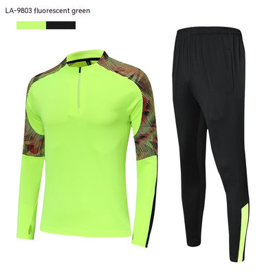 Conjunto de Entrenamiento Futbolístico Profesional Manga Larga para Hombre - Image 7