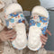 Pantuflas Plataforma EVA con Diseño Graffiti para Mujer
