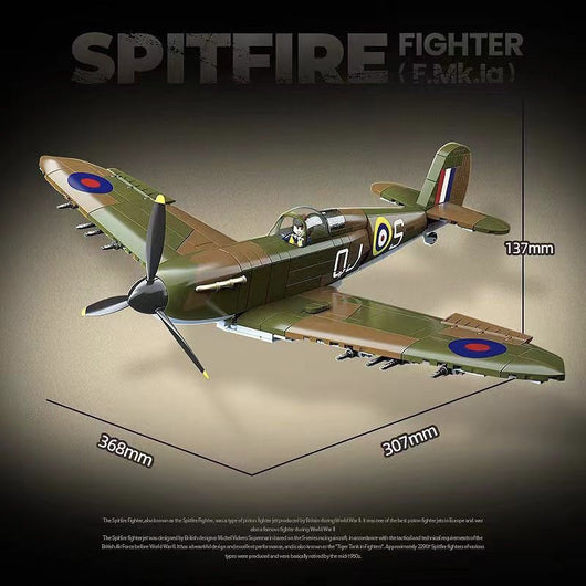 Serie de Bloques Constructivos Avión de Combate Militar - Image 11