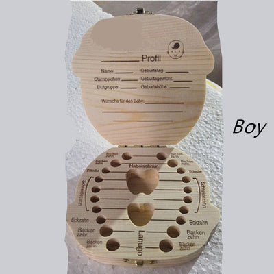 Caja de Madera Organizadora de Dientes para Bebés y Niños - Image 20