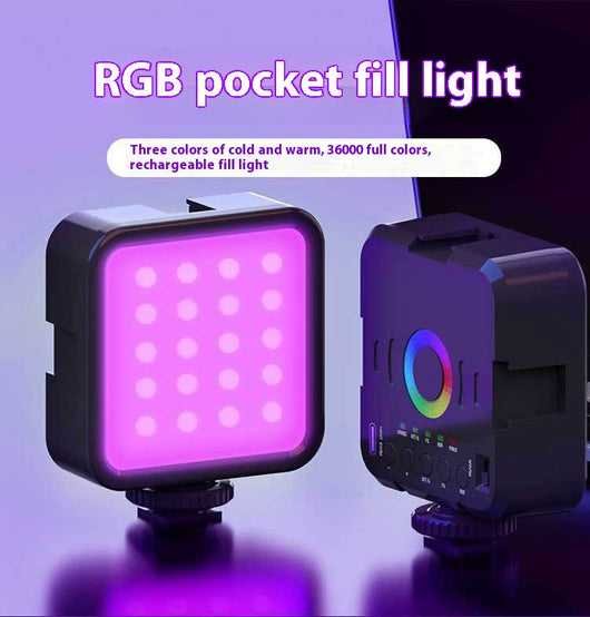Luz de Relleno Portátil Full Color para Fotografía de Bolsillo - Image 14