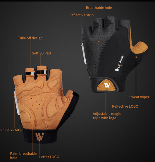 Guantes de Ciclismo de Dedo Completo - Image 13