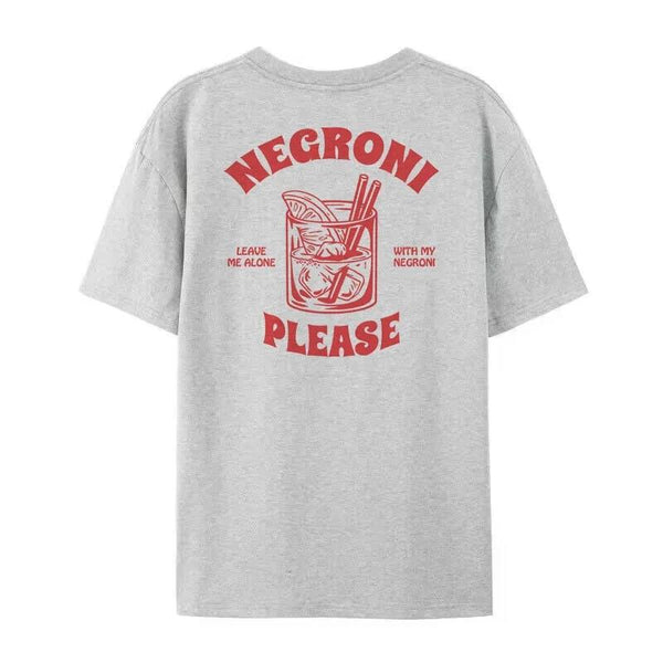 Playera Gráfica Negroni Please Vintage Streetwear Corte Mujer - Image 6