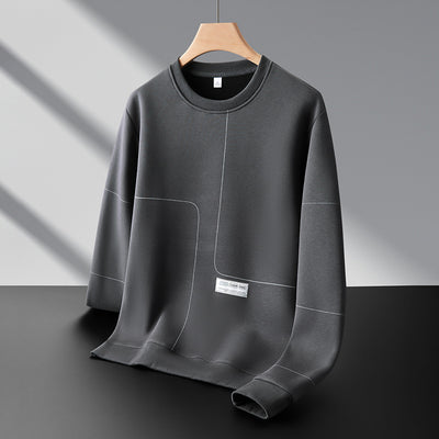 Sudadera Holgada Cuello Redondo Casual Versátil para Hombre - Image 3