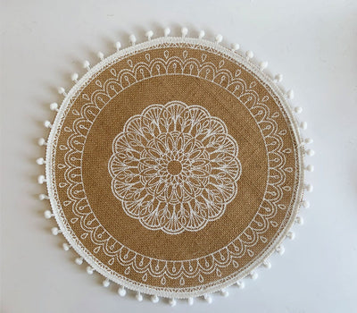 Individuales Nórdicos de Algodón y Lino - Aislantes Térmicos para Mesa - Image 30
