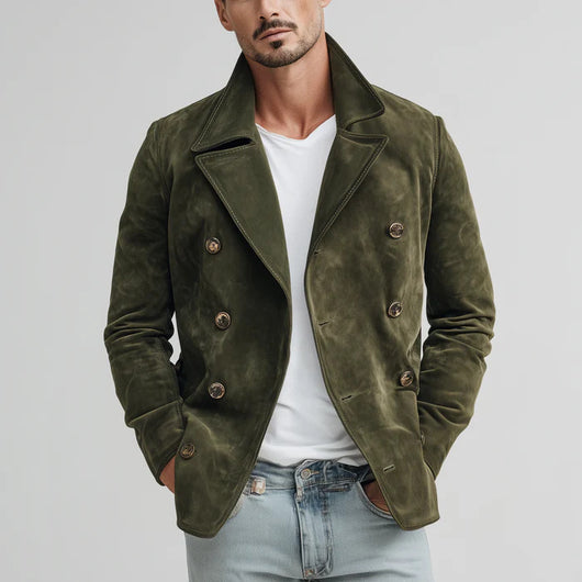 Chaqueta Retro Casual para Hombre - Estilo Vintage Otoño Invierno - Image 3