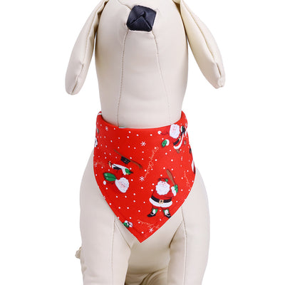 Pañuelo Triangular de Algodón para Mascotas - Babero Absorbente para Perros y Gatos - Image 23