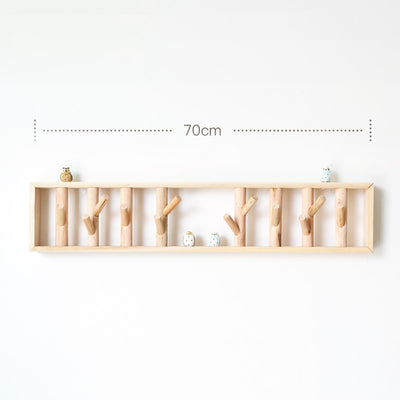 Perchero de Madera Maciza sin Taladro para Pared - Image 14
