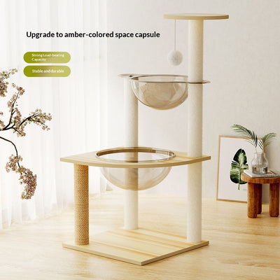 Casa Árbol para Gatos Cápsula Espacial - Image 3