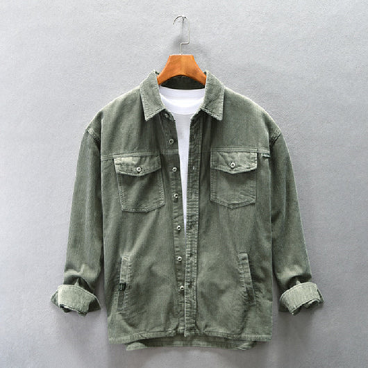 Chaqueta Camisa Personalizada American Fashion para Hombre - Image 3