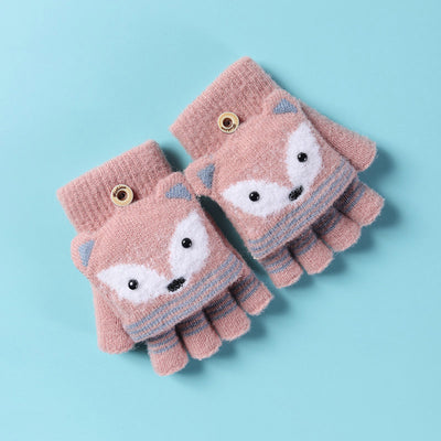 Guantes Infantiles de Punto Suave con Diseño Abatible Convertible - Image 5