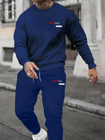 Conjunto Deportivo Impreso para Hombre - Sudadera y Pantalón Fashion - Image 10