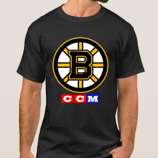 Camiseta Manga Corta Hombre con Letra B