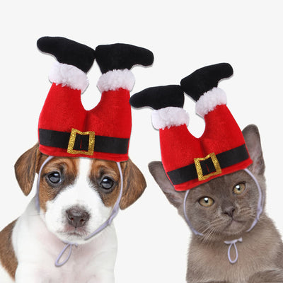 Gorro Navideño para Mascotas - Disfraz Navideño Adorable para Perros y Gatos Pequeños - Image 8