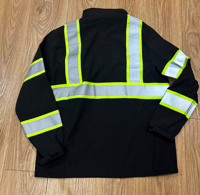 Ropa de Trabajo Impermeable Reflectante Night Black Soft Shell - Image 5
