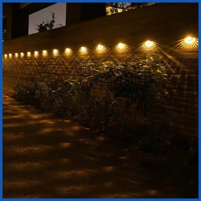 Lámpara Solar de Pared para Jardín - Luz Ambiental Impermeable para Terraza y Villa - Image 3