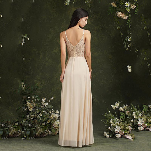 Vestido de Fiesta Escotado Europeo Primavera - Elegancia de Pasarela - Image 2