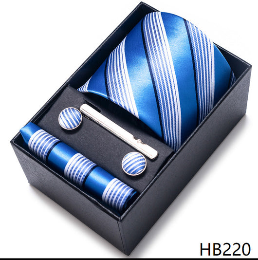 Corbata Jacquard Profesional Tejida en Trama para Negocios - Image 25