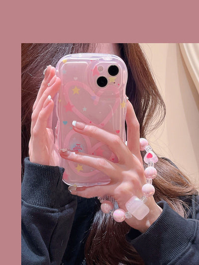 Funda para Celular Love Air Cushion con Cadena - Image 3