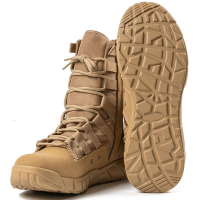 Botas Tácticas Desert Verde Caña Alta Ultraligeras - Image 4