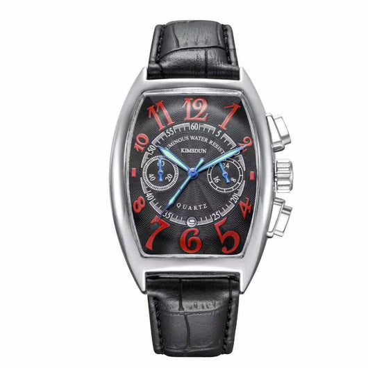 Reloj Casual para Hombre Diseño Barril Cuarzo Resistente - Image 10