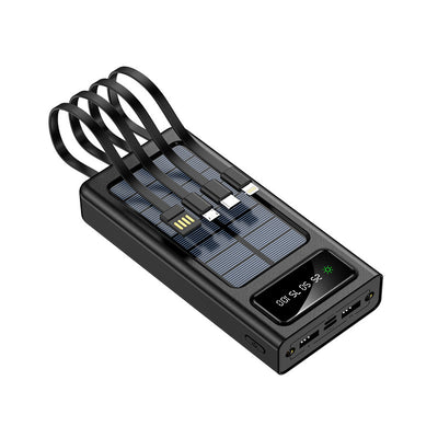 Cargador Solar Triplo con Pantalla Digital y Cable Cuádruple - Image 8