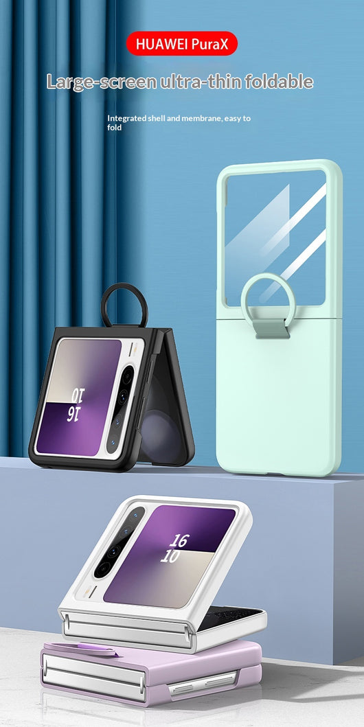 Funda Plegable para Teléfono con Ventana Grande y Anillo Protector Ultrafina - Image 17