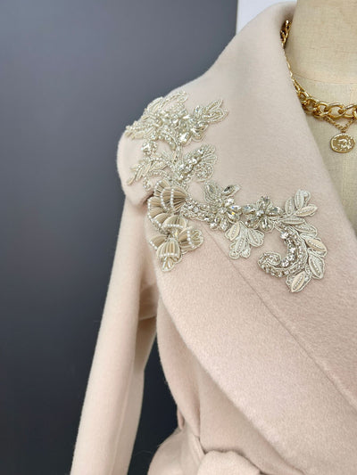 Abrigo Reversible de Lana y Cachemira para Invierno - Largo Elegante para Mujer - Image 15