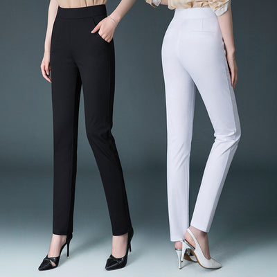 Pantalones Rectos Talle Alto Reductores Plus Size