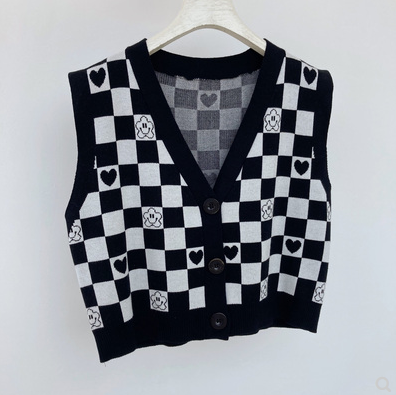 Cardigan Holgado Estilo Universitario para Mujer - Image 89