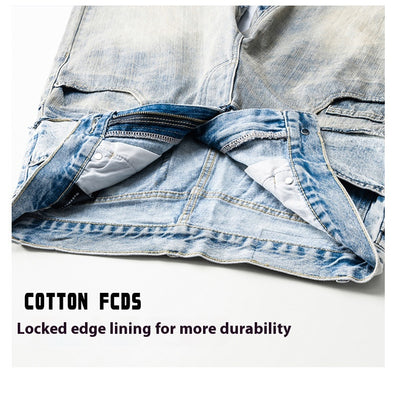 Pantalones Denim Rectos Oversize para Hombre - Image 9