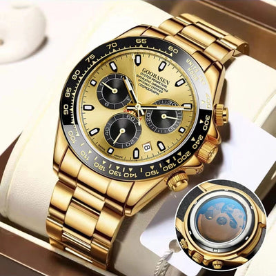 Reloj Mecánico para Hombre con Calendario y Movimiento Quartz - Image 4