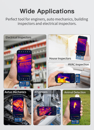 Cámara Térmica Dual para Smartphone con Tarjeta de Luz - Image 18