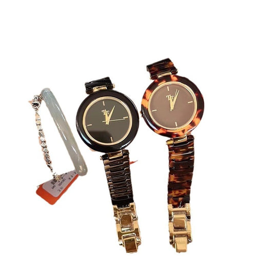 Reloj Retro para Mujer con Ámbar Hawksbill - Estilo Vintage de Alta Gama - Image 5
