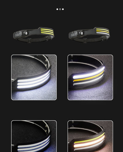 Linterna Frontal LED Inteligente con Sensor de Movimiento - Image 9