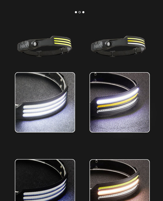 Linterna Frontal LED Inteligente con Sensor de Movimiento - Image 9